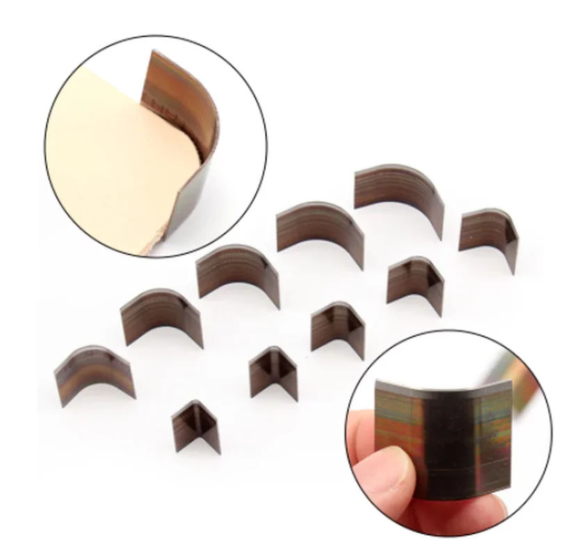 10pcs Leather Craft Tools Half Round Cutter Punch Leather Handmade