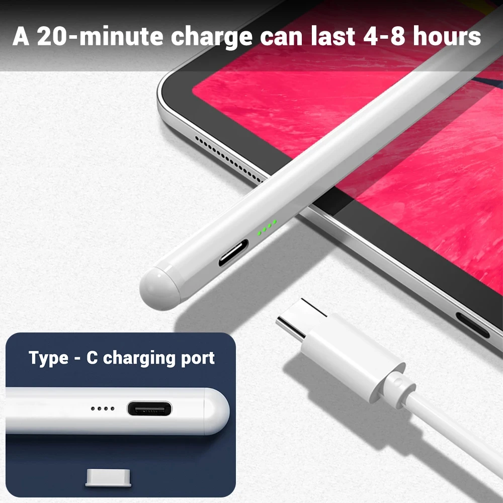 Stylus Pen Universal For Android IOS Touch Screen Capacitive Pen for iPad Apple Pencil Drawing Huawei Xiaomi Phone