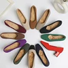 Women's High Heels Comfortable Square Knitted Breathable Comfortable Shoes (5cm High) Autumn 2025 New Collection 1
