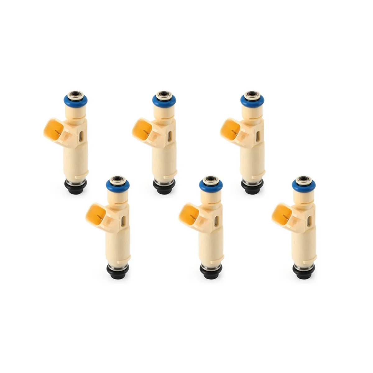 

6 шт., Форсунка для автомобильного топливного инжектора 195500-3520 для Ford 01-04, Mazda Mercury 3,0, 195500-3521, 822-11157, YL8E-C7B , YL8E-C2B