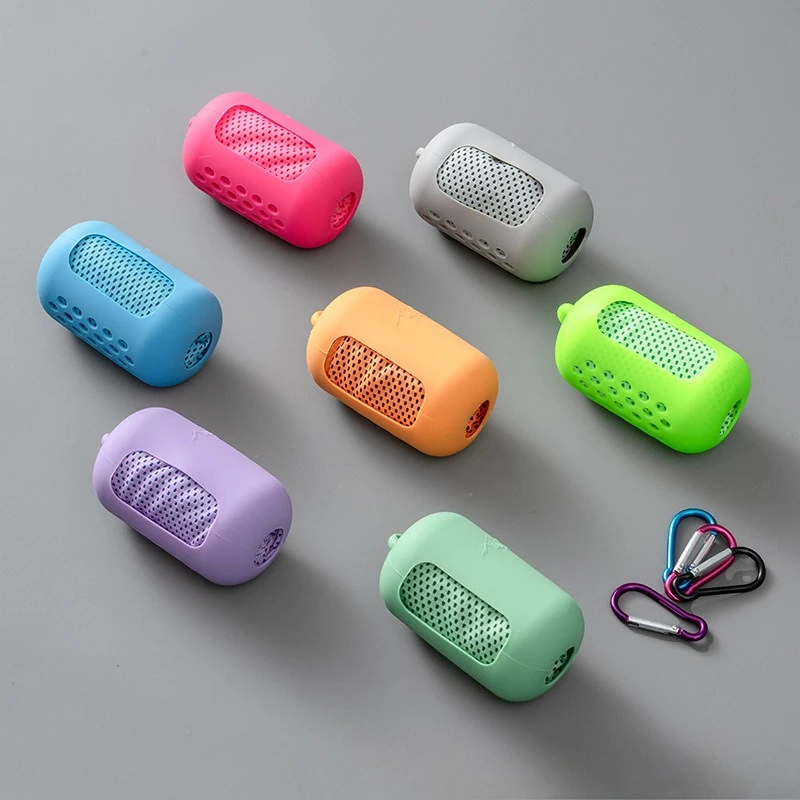 Silicone Sports Towel for Outdoor Fitness and Water Sports