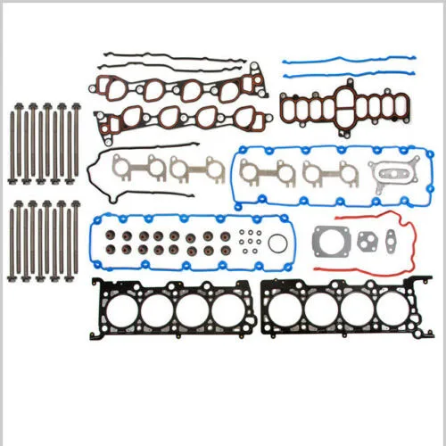 

Fits 97-99 Ford E150 F150 F250 Expedition 4.6 SOHC Head Gasket Set Bolts Windsor