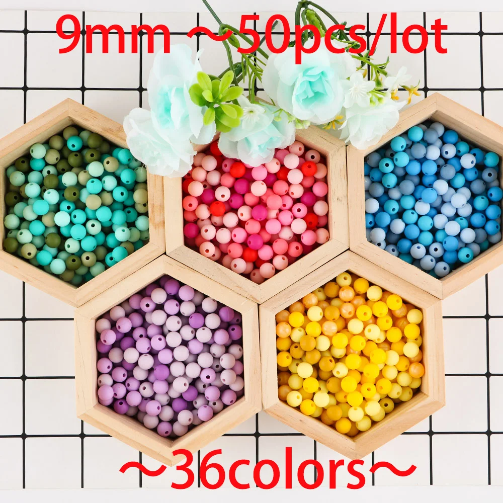 100Pcs Silicone Beads 15mm Honeycomb Silicone Bead Colorful Loose Spacer  Beads Silicone Bead kit for DIY Bracelet Necklace Keychain Making Craft