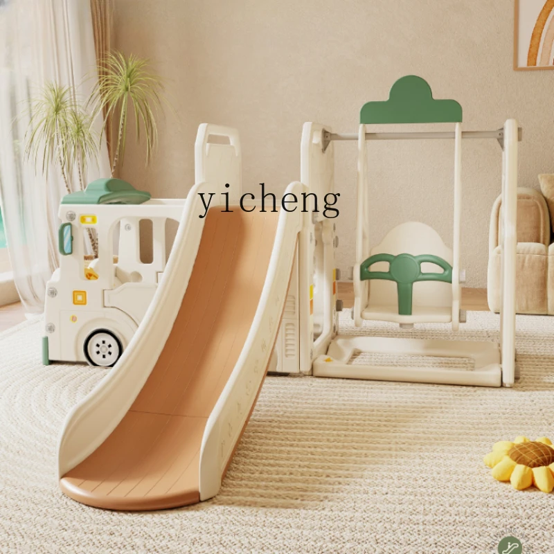 

Tqh Slide Children's Indoor Home Baby Slide Swing Toy Family Children's Paradise
