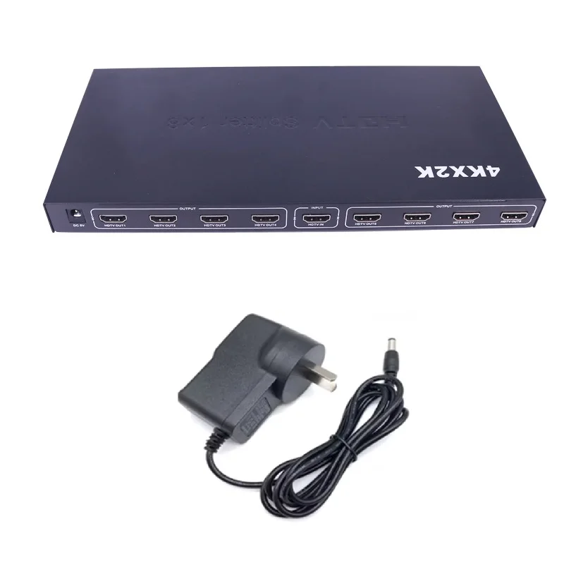 EU US ÷ 8 Ʈ HDMI ȣȯ й  й 1 In 8 Out 4K HDMI ȣȯ ȯ ÷ PC HDTV  ߺ