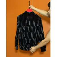 Printemps automne luxe mode européenne velours à manches longues haut pantalon hommes à la mode ensemble nouveau haut de gamme décontracté deux pièces ensembles 4