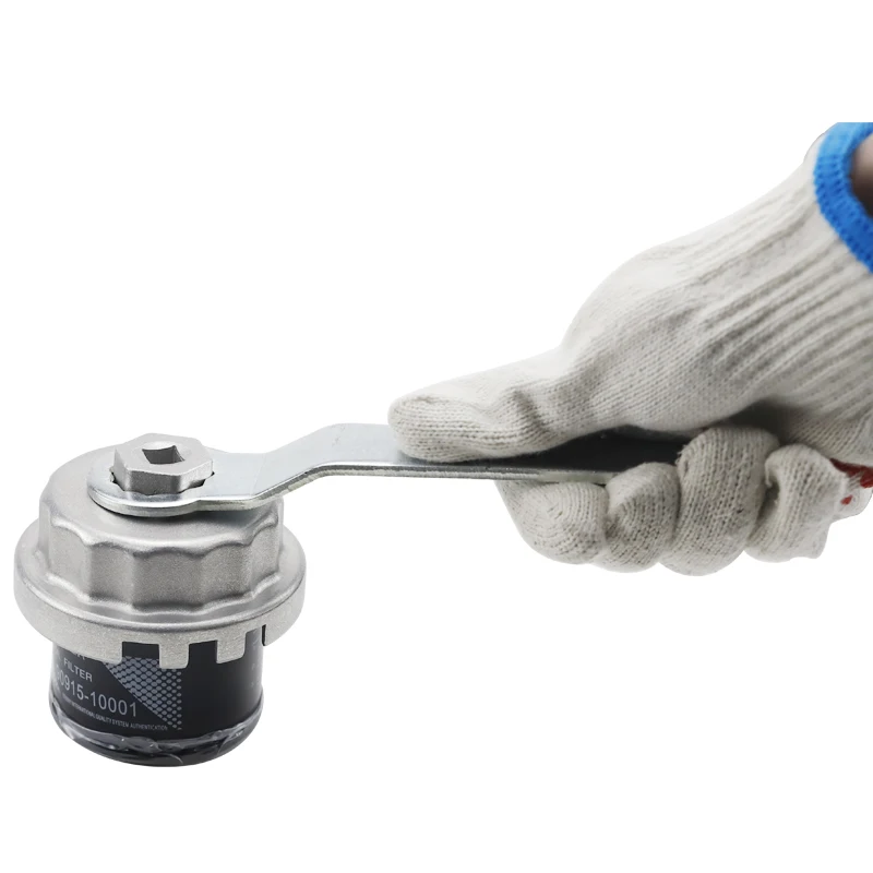 Oil filter wrench Car oil filter Car Auto Oil Filter Wrench Cap Socket Remover Tool Fit For Toyota Camry RAV4 Avalon/ Lexus ES300h GS350 RX350 RX450h Accessories