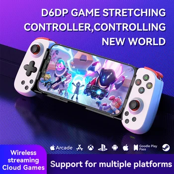 D6DP Wireless Stretching Gaming Controller for Switch 1