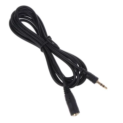 Premium 2.5mm AUX Extension Cable - Male to Female Extender (1.5m)