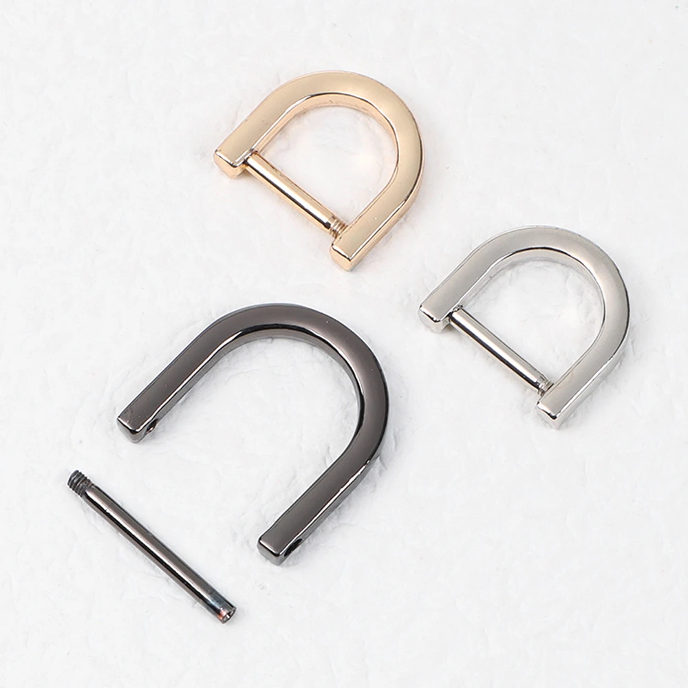 Shackle Clasp Leather Craft Bag Metal Ring Buckle Shackle Clasp 12