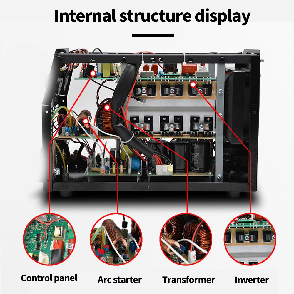 Plasmargon Plasma Cutter 4 in 1 Welding Machine 520TSCP Pilot Arc Multifunction Machine CNC Plasma Welder CUT MMA/TIG  50A Pulse 5