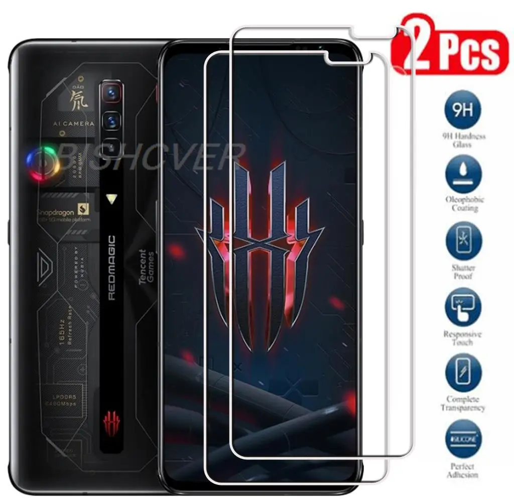 

Закаленное стекло для ZTE Nubia Red Magic 6s профессиональная защитная пленка, Защита экрана для RedMagic 6 6Pro, стекло для телефона