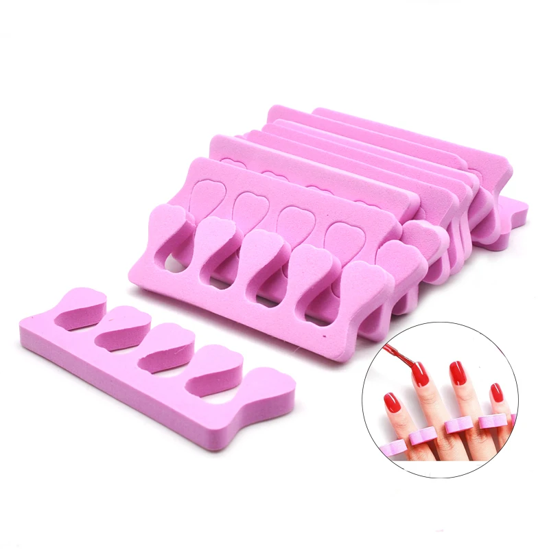 Toe Separators 50pcs (25Pairs) Nail Art Tool Finger Toe Separators