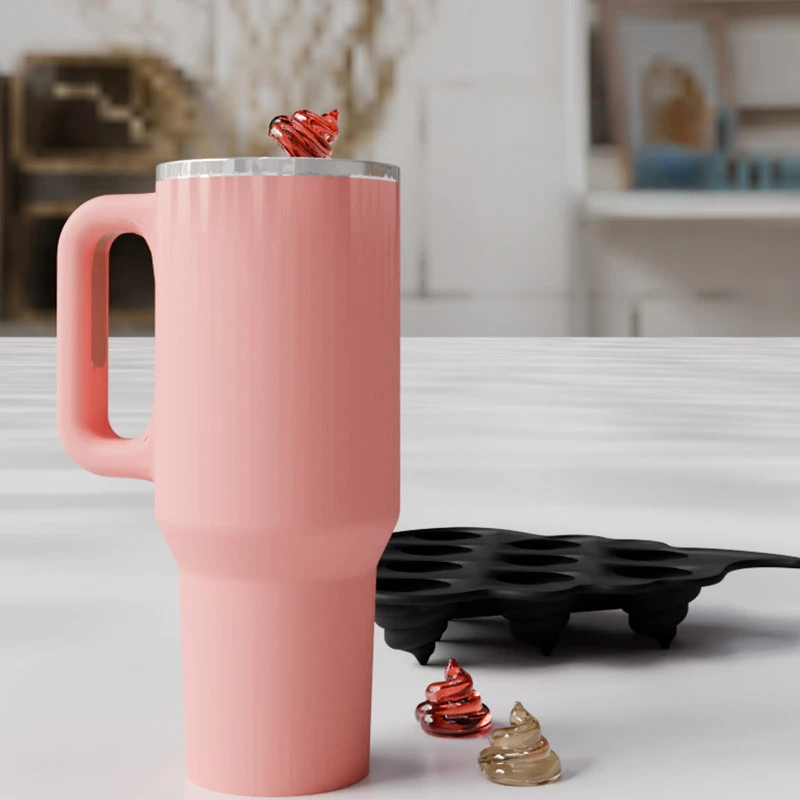 Acquista Stampo per cubetti di ghiaccio in silicone a forma di rosa Stampo per cubetti di ghiaccio anti-rovesciamento per cocktail in Italia a partire da 7.89