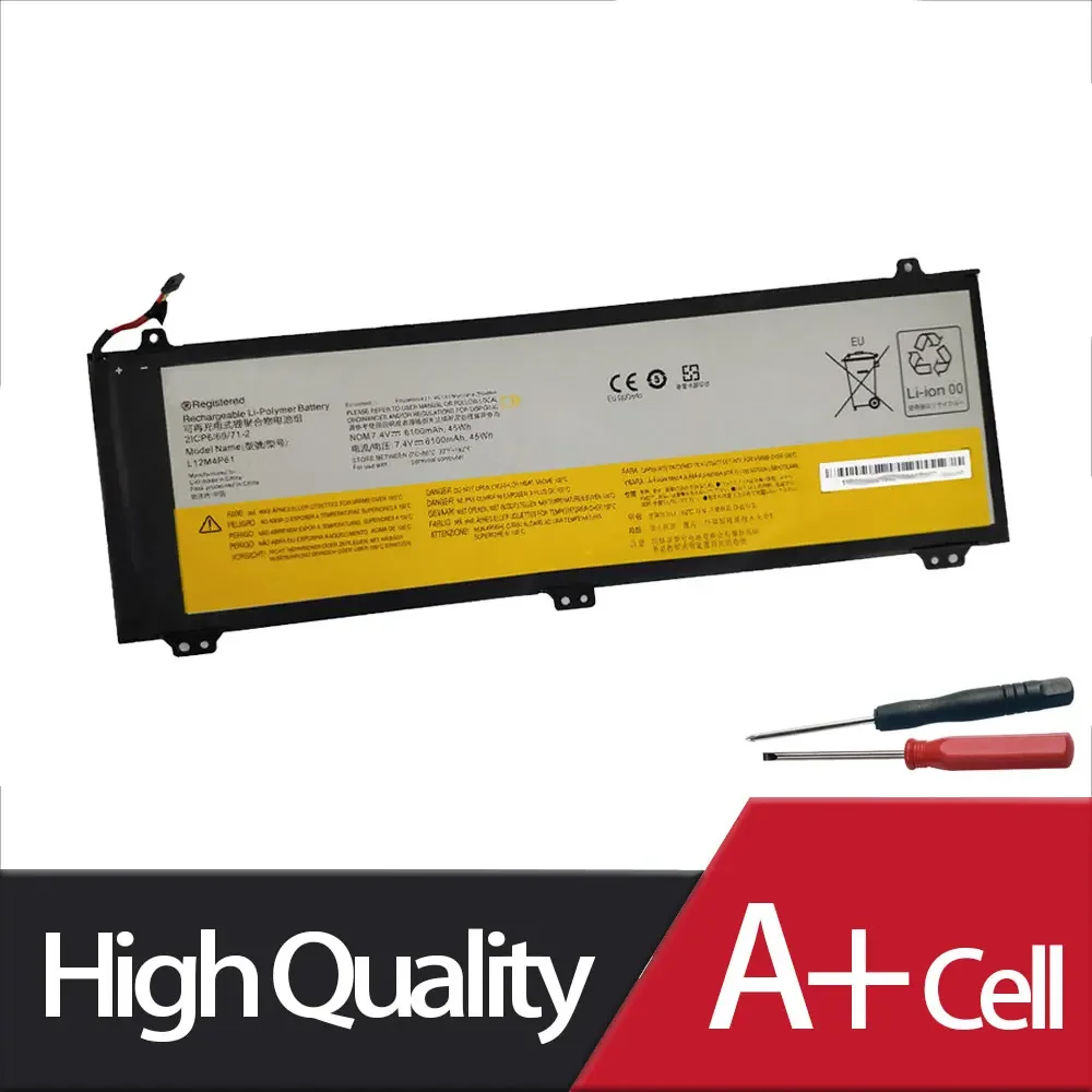 New L12M4P61 L12L4P61 Laptop Battery For Lenovo IdeaPad U330 U330P U330T 2ICP6/69/71-2 SHUOZB 7.4V 45Wh 6100mAh Free Tools 2