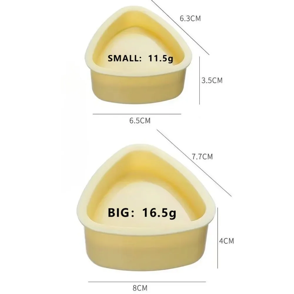 2PCS New DIY Sushi Mold Onigiri Rice Ball Food Press Triangular Sushi Maker Mold Japanese Home Kitchen Bento Accessories Tools