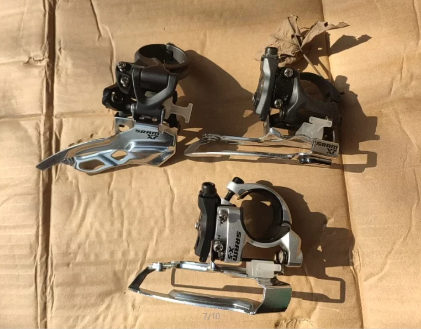 Morsetto Adattatore Deragliatore Anteriore SRAM – Rosso, Per Tubo 34,9 Mm, Nuovo - Foto 3