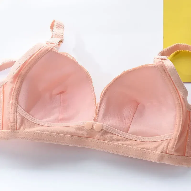 Maternity Bra Wire Free Front Closure Breastfeeding Nursing Bra Pregnant Women Sleeping Bras Soutien Gorge Allaitement Underwear nursing bra ladies bra women bra