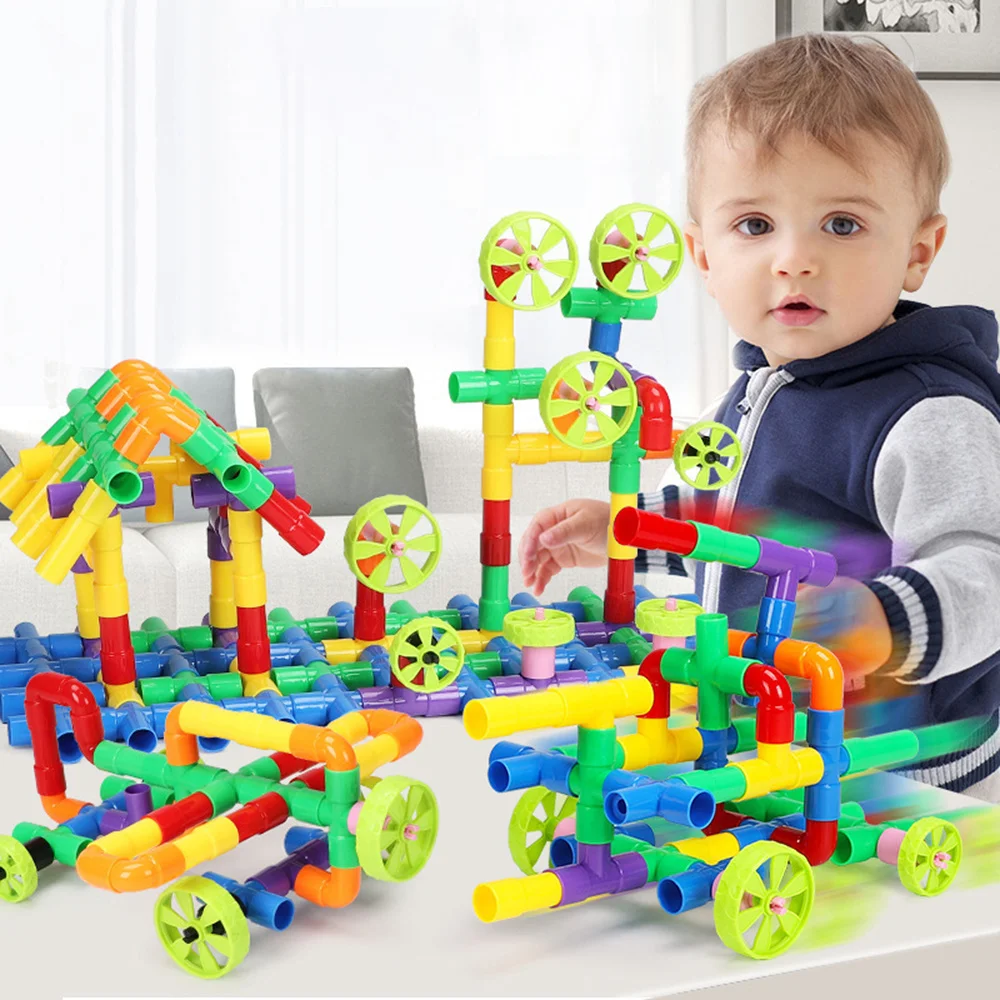 

Kids Building Blocks Stacking Game for Toddler Boys & Girls Parent-child DIY Toy Gift for Children Diy Toy Educational Toys M09