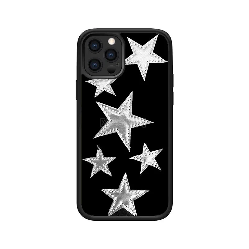 Silver Star Gloss Black Case