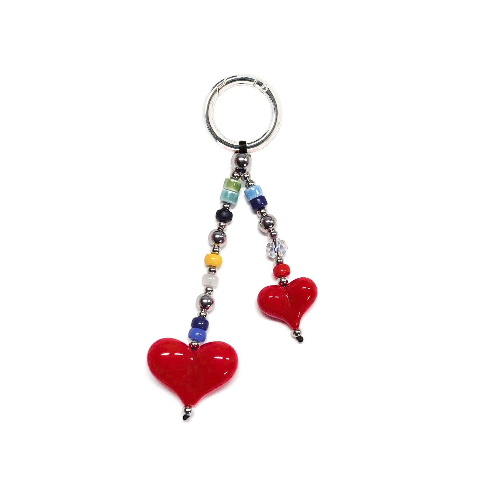 BASICKS - 【残りわずか】Heart Shaped Bracelet(SILVER×GOLD