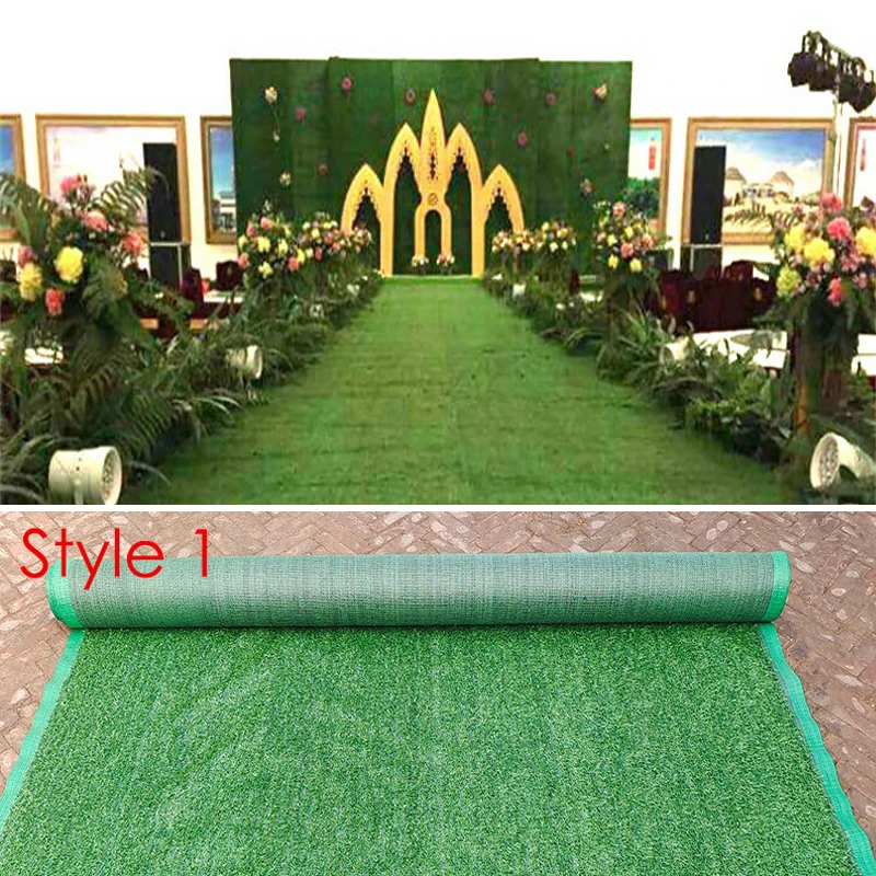 Artificial Tufting Synthetic Grass Lawn Wedding Outdoor Grass Carpet