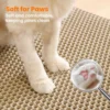1Pc Large Size Cat Litter Mat-Advanced Honeycomb Double Layer Design,Urine Waterproof,Easy Cleaning,Scatter Control,Stay Clean 5