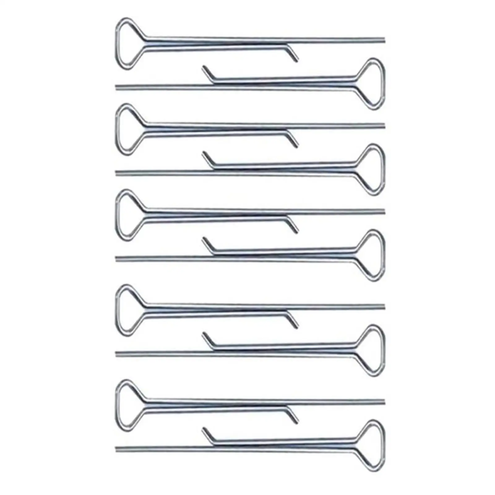 10 Pieces Candle Wick Holders Candle Wick Centering Devices 11cm Stabiliser Tools Metal Clips for Beginners candle wick holders