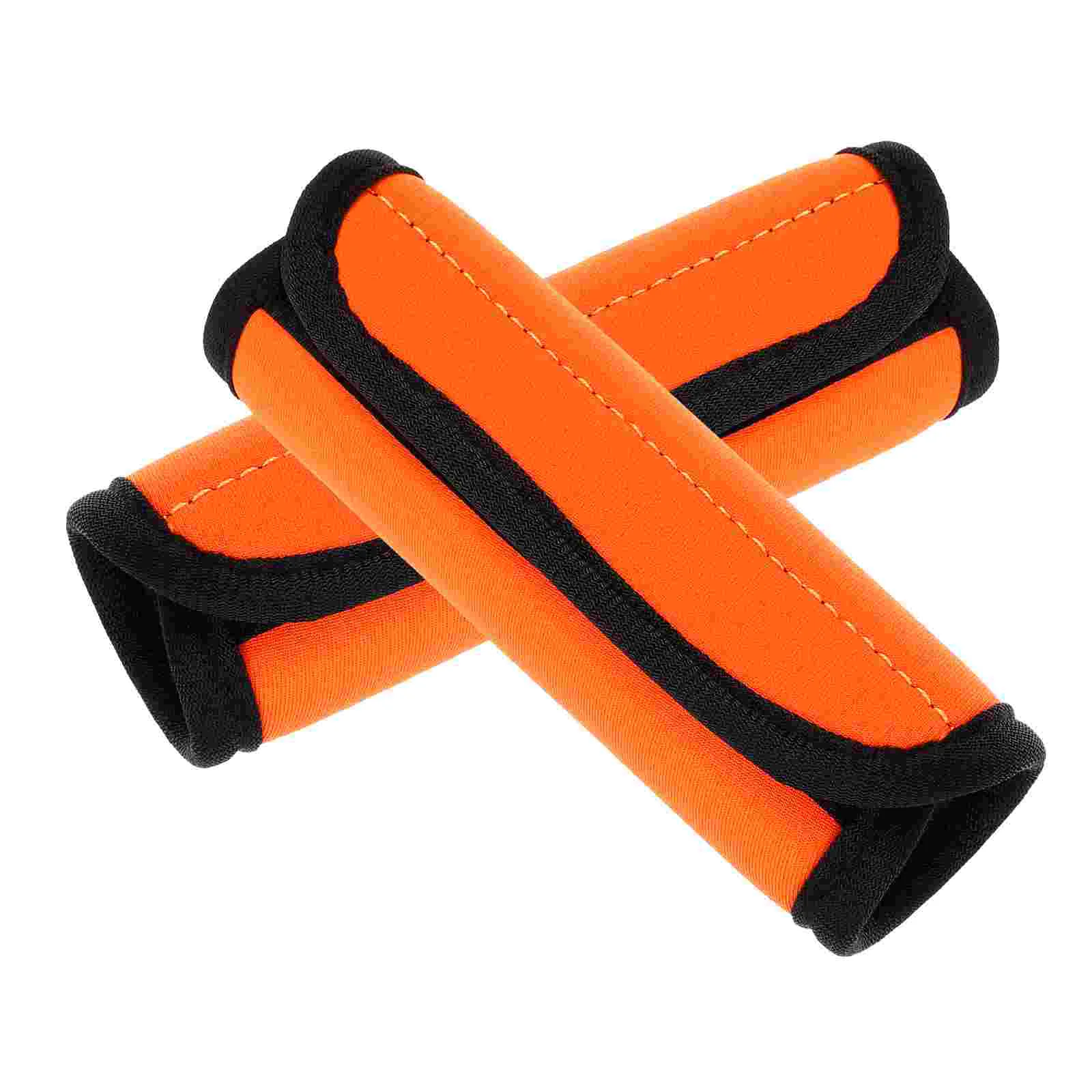 

2 Pcs Padded Horizontal Bar Grips Protective Barbell Mat Anti-slip Bars Sleeve Cart Fixation