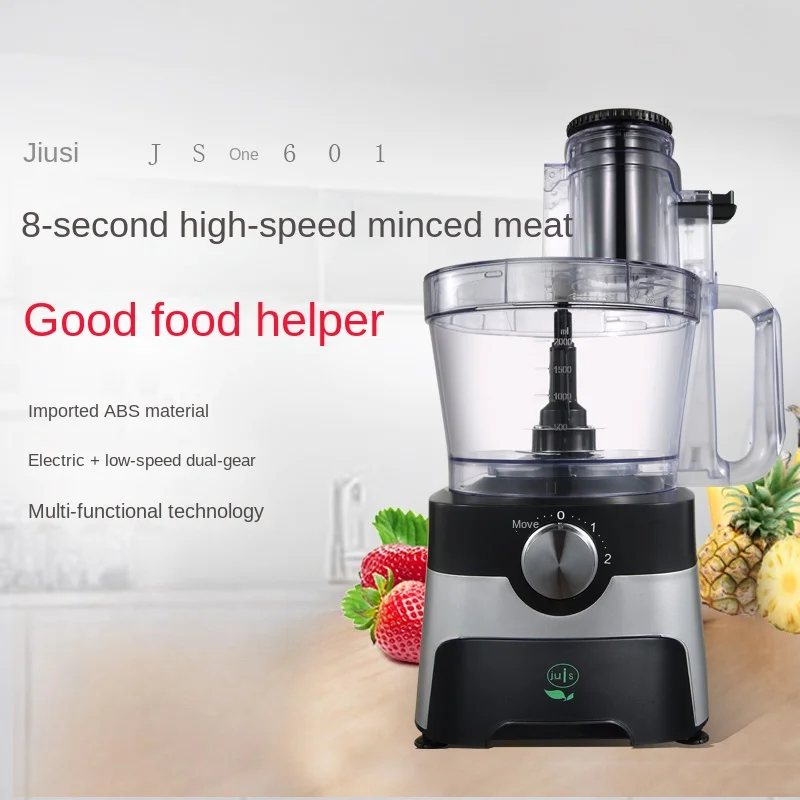 

Многофункциональный кухонный комбайн: WineThink JS-220 мясорубка, коммерческая электрическая чесночная машина, слайсер для лимона и картофеля, 601 в