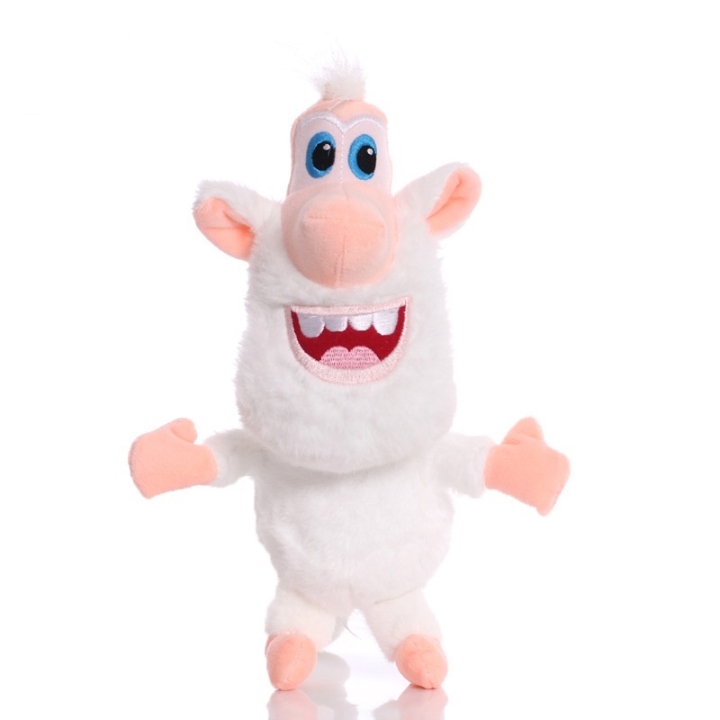 30cm Russian White Pig Cooper Plushes White Pig Coopered Booba Buba Plush Toys Cartoon Animal Dolls Stuffed Plushie Toys Gift