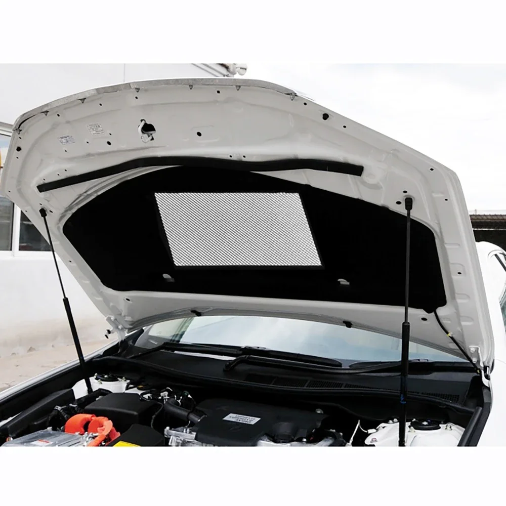 Car Front Engine Hood Insulation Pad Sound Heat Cotton Soundproof Mat Cover Foam Fireproof for Toyota Camry 2012-2017