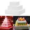 Practice Model Heart Round Shape Cake Foam Mold Sugarcraft Dummy Party Polystyrene Styrofoam Kitchen Accessories 4/6/8/10 inch 4