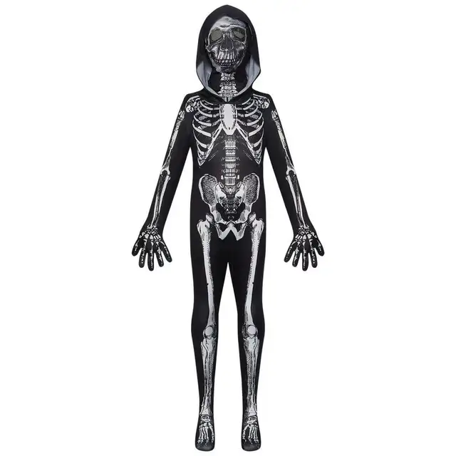Halloween Body Calavera Mujer Disfraz Halloween Mujer Xxl