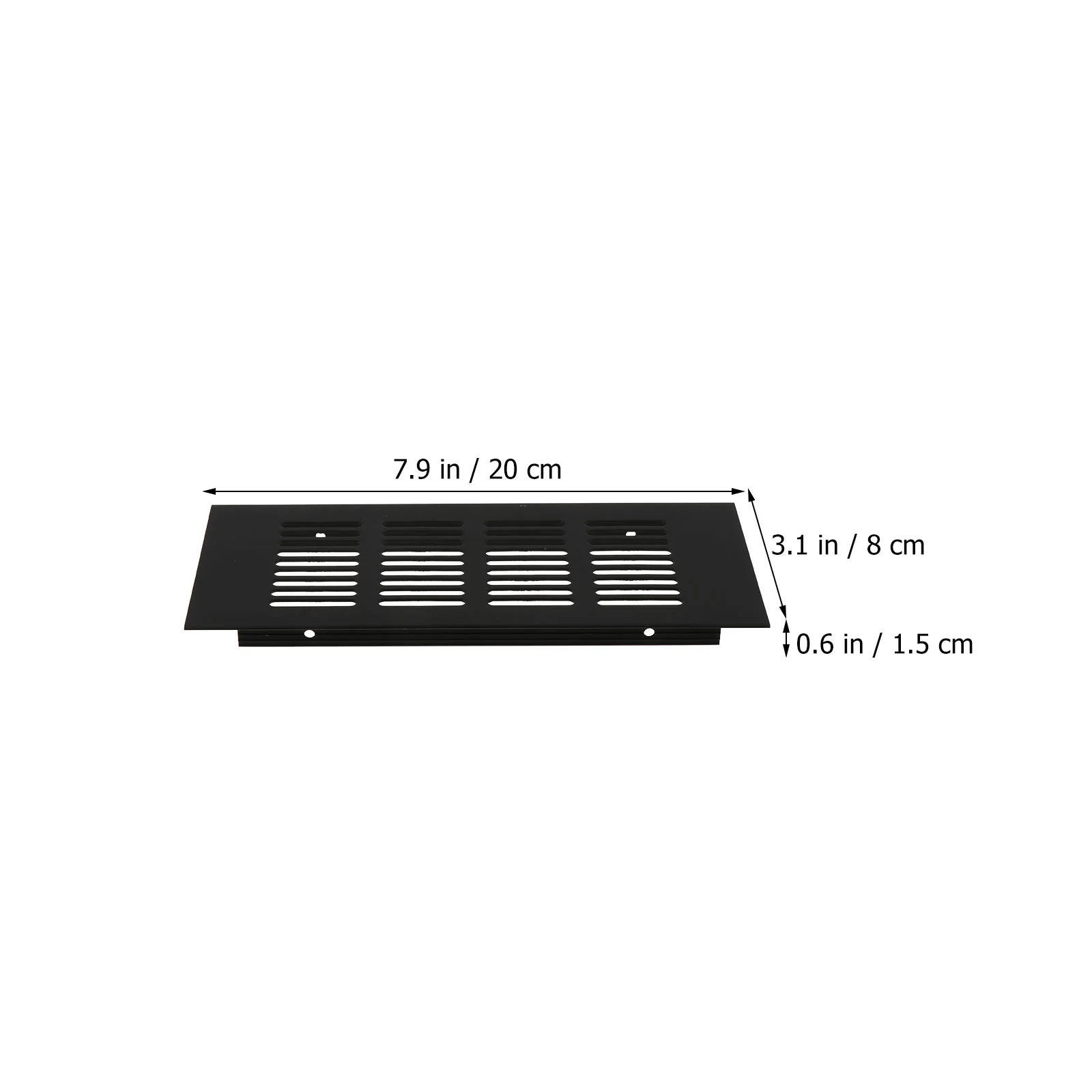 4 Pcs Ventilation Net Air Grille Aluminum Alloy Air Filters Cover Furniture Metal Filters Exhaust