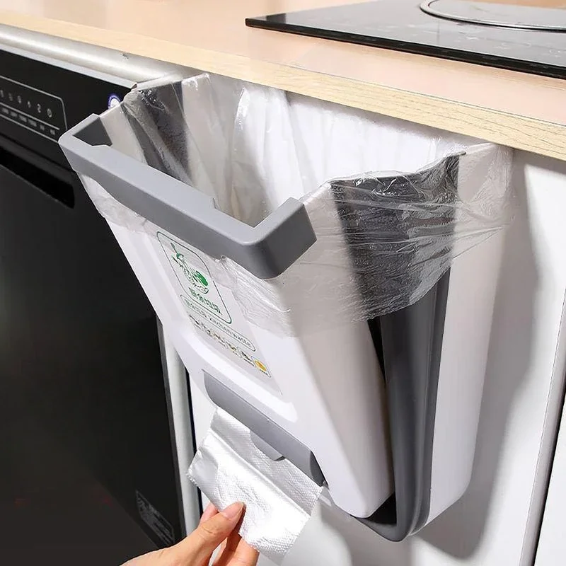 Foldable Camping Car Trash Can 4