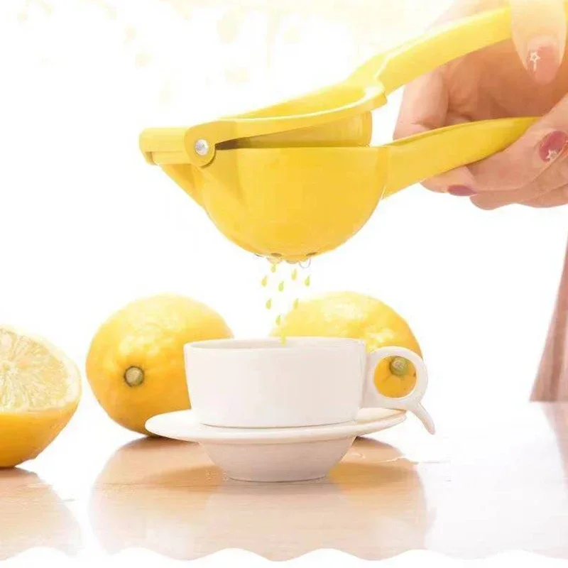 Fruit Juicer Lemon Squeezer Lemon Squeezer Aluminum Alloy Hand Pressed Orange Fruit Juicer Home Manual Portable Practical Kitchen Tools Mini Blender