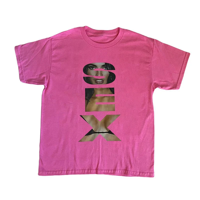 subculture サイズ2 新品未使用　希少 Oversized Harajuku Graphic Print Y2K Cotton Tshirt Hiphop