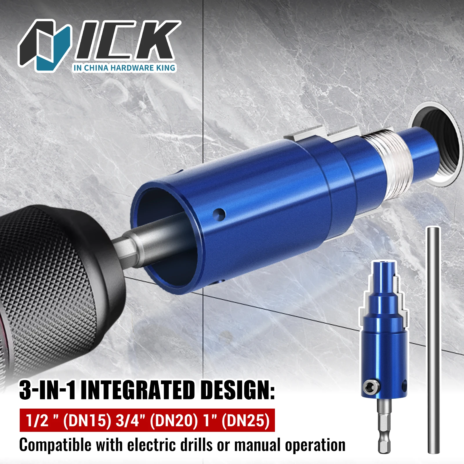 Cikiki Rohr-Abzieher Set - Perfekt Für Festgerostete Wasserhähne Und Ventile