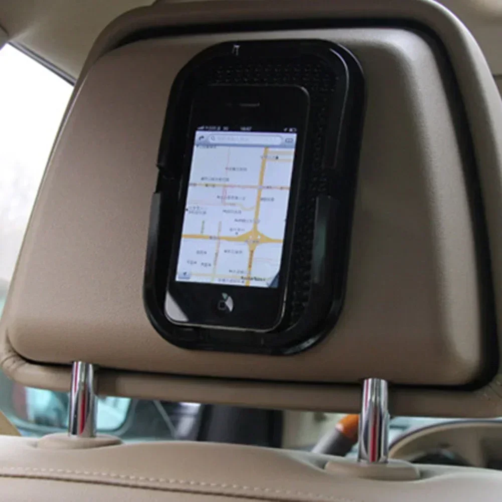 Dashboard Phone Holder Universal Anti-slip Car Phone Holder Silicone Mat Pad Dashboard Phone Stand Mount GPS Bracket For IPhone 13 Pro Max dashboard phone holder dash phone holder