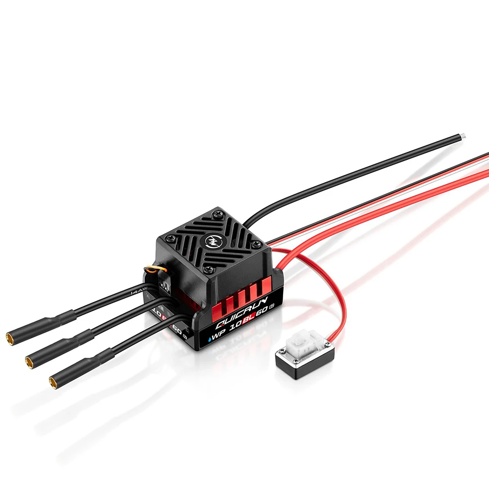 ESC Brushless Hobbywing 60A 1/10 RC Buggy imperméable XT60/T Plug
