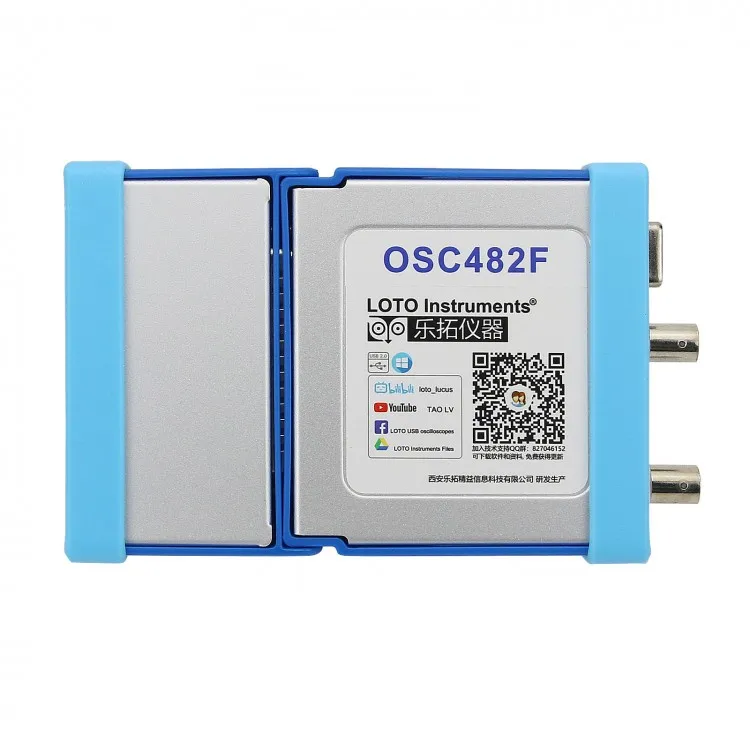 OSC482F 50MS/s 20M Handheld USB Oscilloscope For Windows Android Phone w/ Signal  Generator  Logic Analyzer AliExpress