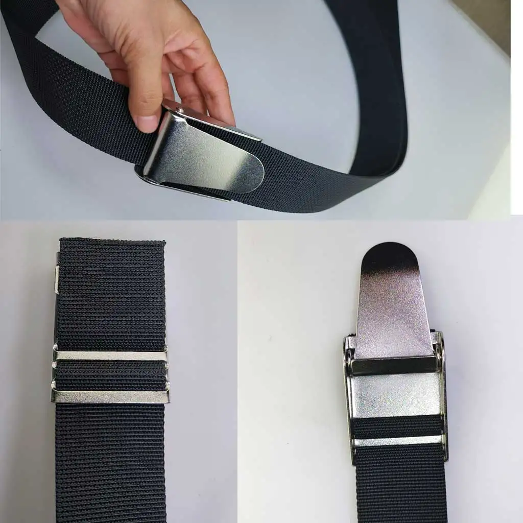 Nylon Scuba Diving Weight Belt Quick-Release Snorkeling Webbing Weight Strap Belts with Stainless Steel Buckle 3
