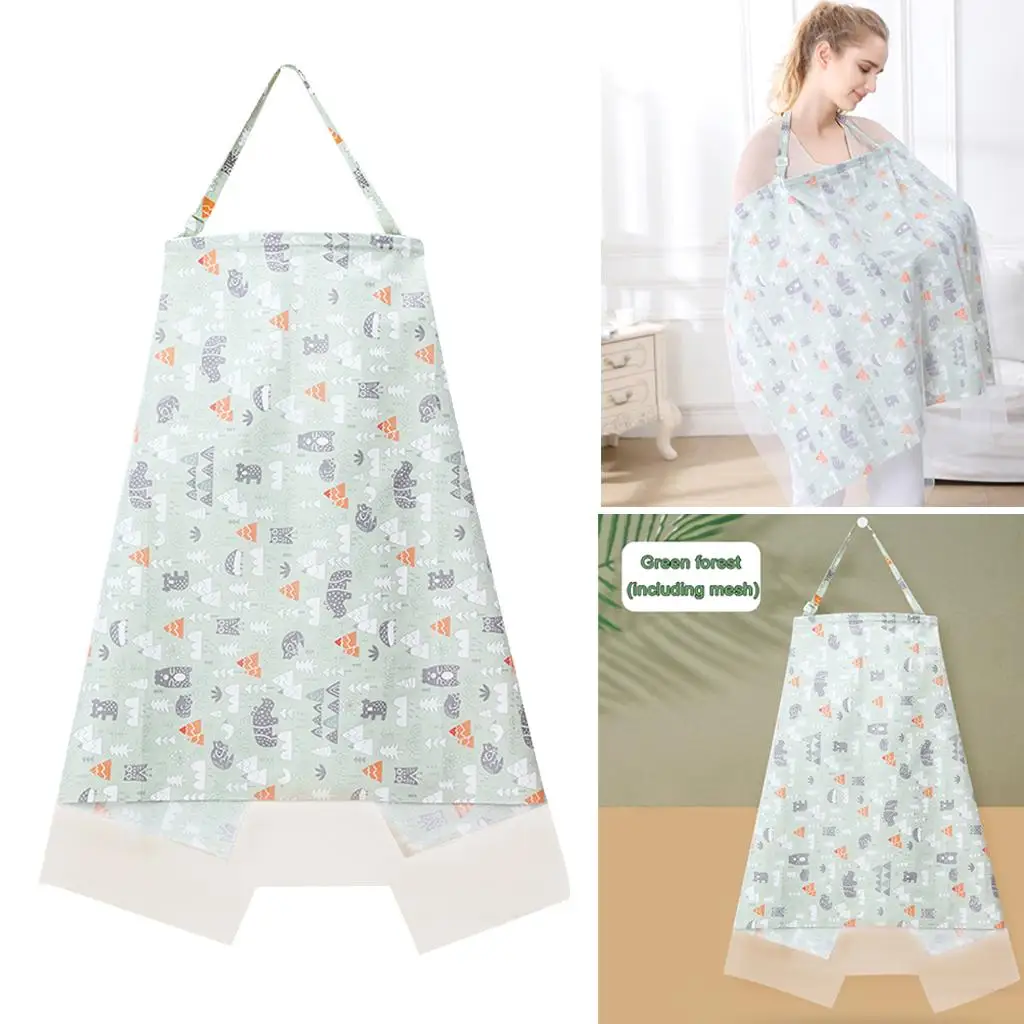 Nursing Cover for Baby Breastfeeding-Seat Canopy-Breathable Canopy Nursing for Girls, Boys