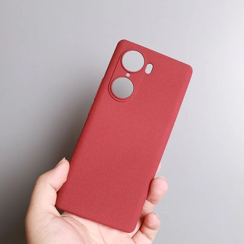 Luxury Matte Soft Silicone Shockproof Back Cover - Thin Bumper
