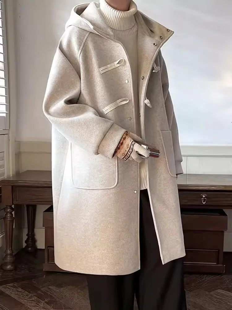 ATHA DOUBLE MELTON OVERSIZED PEA COAT（OVERSIZED DOUBLE