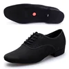 USHINE Men's Ballroom Dance Shoes Latin Tango Morden Rumba Social Dance Shoes Low Heel 5