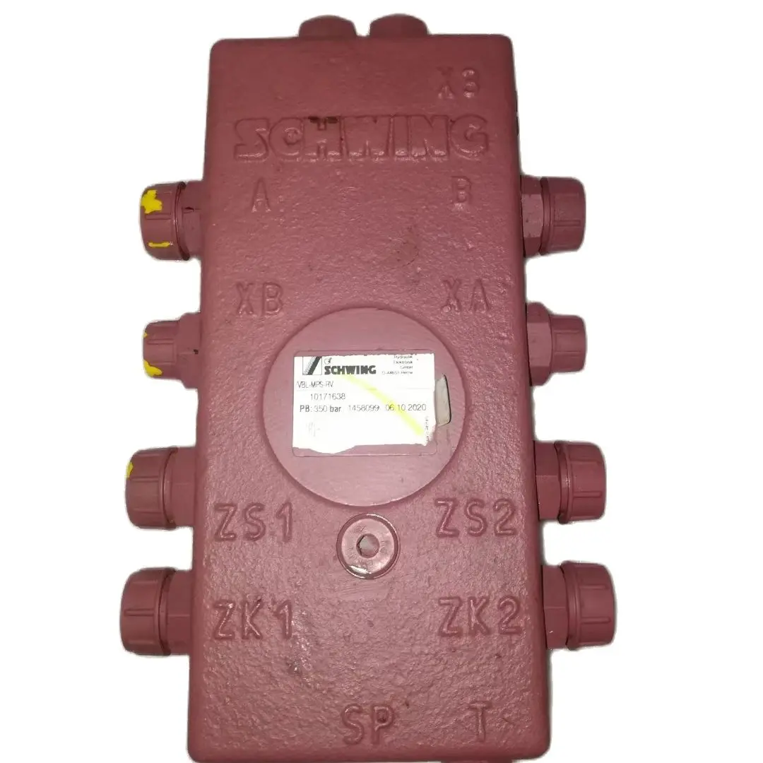 

Schwing 10171638 VBL-MPS-RV Control Block Hydraulic Manifold Valve PB350 Bar 1458099