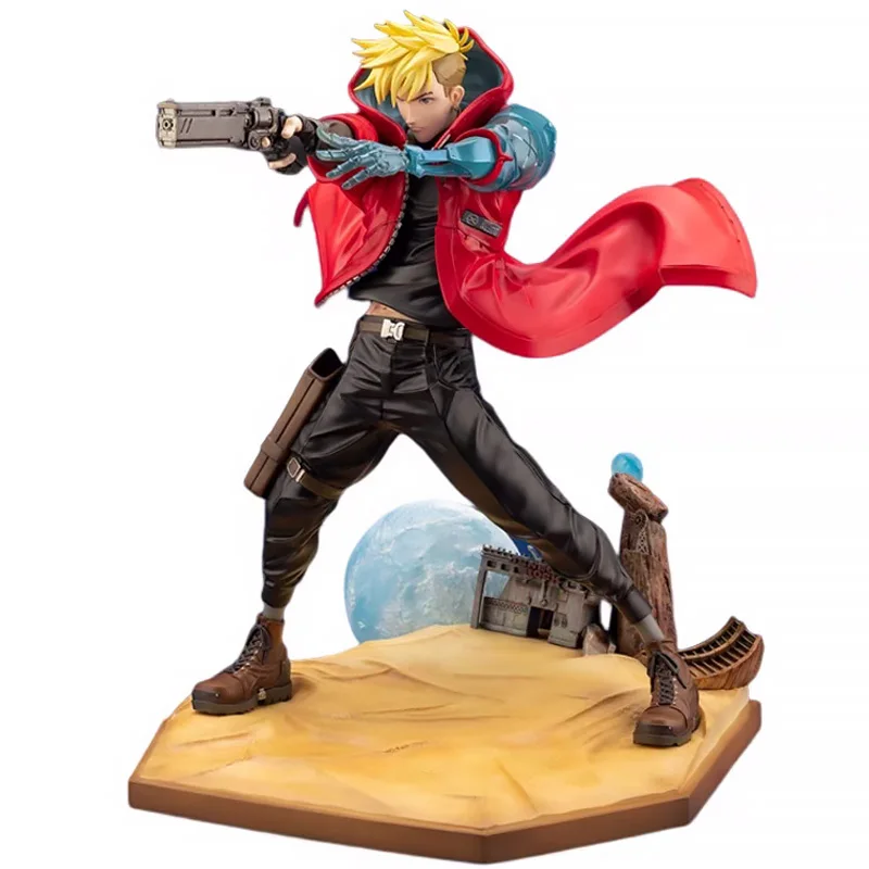 

Оригинальная фигурка в наличии Kotobukiya ARTFX J Vash The Stampede Trigun Stampede 22 см аниме модель коллекционные игрушки подарки