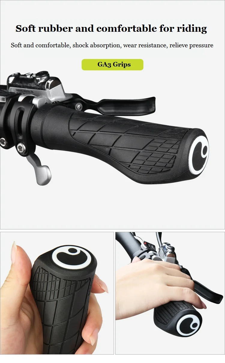 ERGON Mountainbike-Lenkergriffe GP1 GP3 GP5 Fahrrad Bar End Mount Klemmgriff Ergonomie Gummi Rennrad Lock Grip – Detail 38